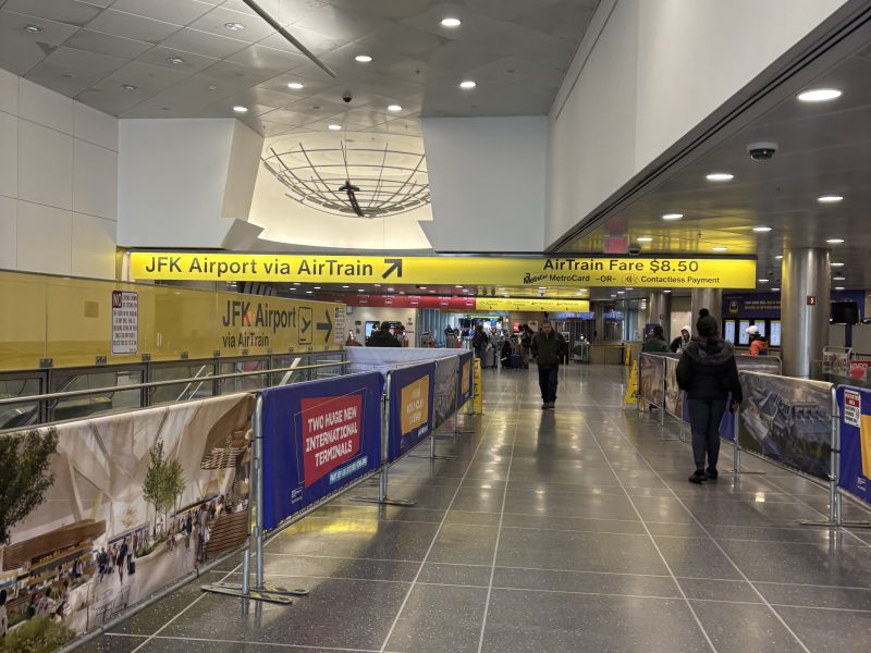 맨하탄 시내에서 JFK공항까지 기차타고 이동 후기