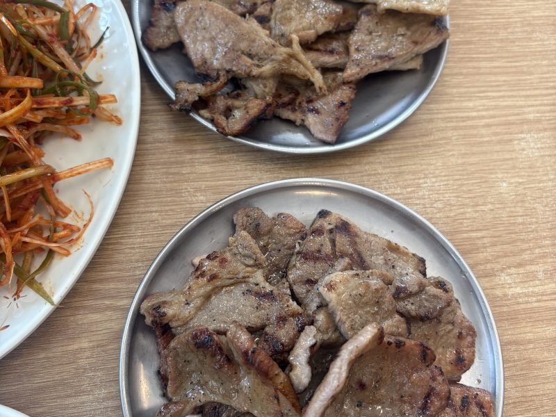 양재 삼호물산 근처 쌍다리 돼지불백 점심식사 후기
