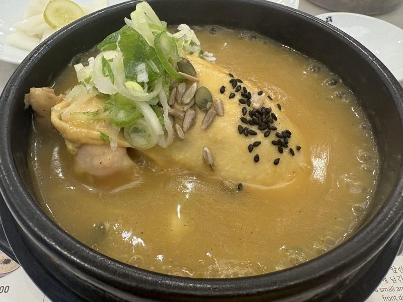 서현역 고봉삼계탕 뜨끈한 국물요리 혼밥 장소로 추천